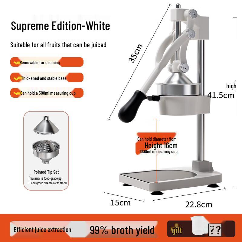 Zhaoran Manual Stainless Steel Juicer