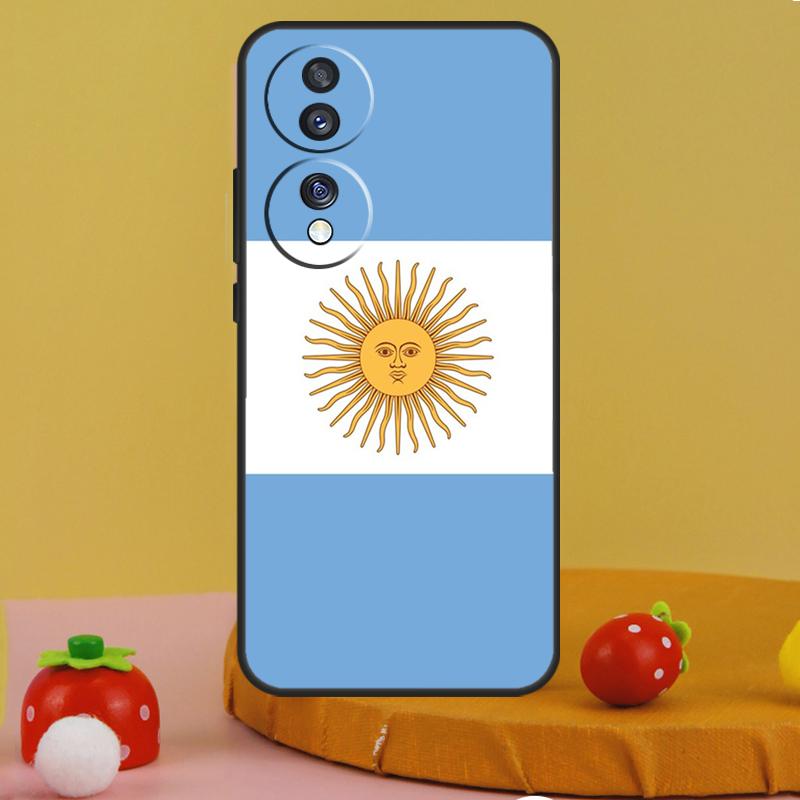 

Argentina Flag Case For Honor 200 Pro X9a X9c X8a X7a X6a X7 X8 X9 X8b X9b 50 70 90 Magic 5 6 Lite Cover Honor X7a