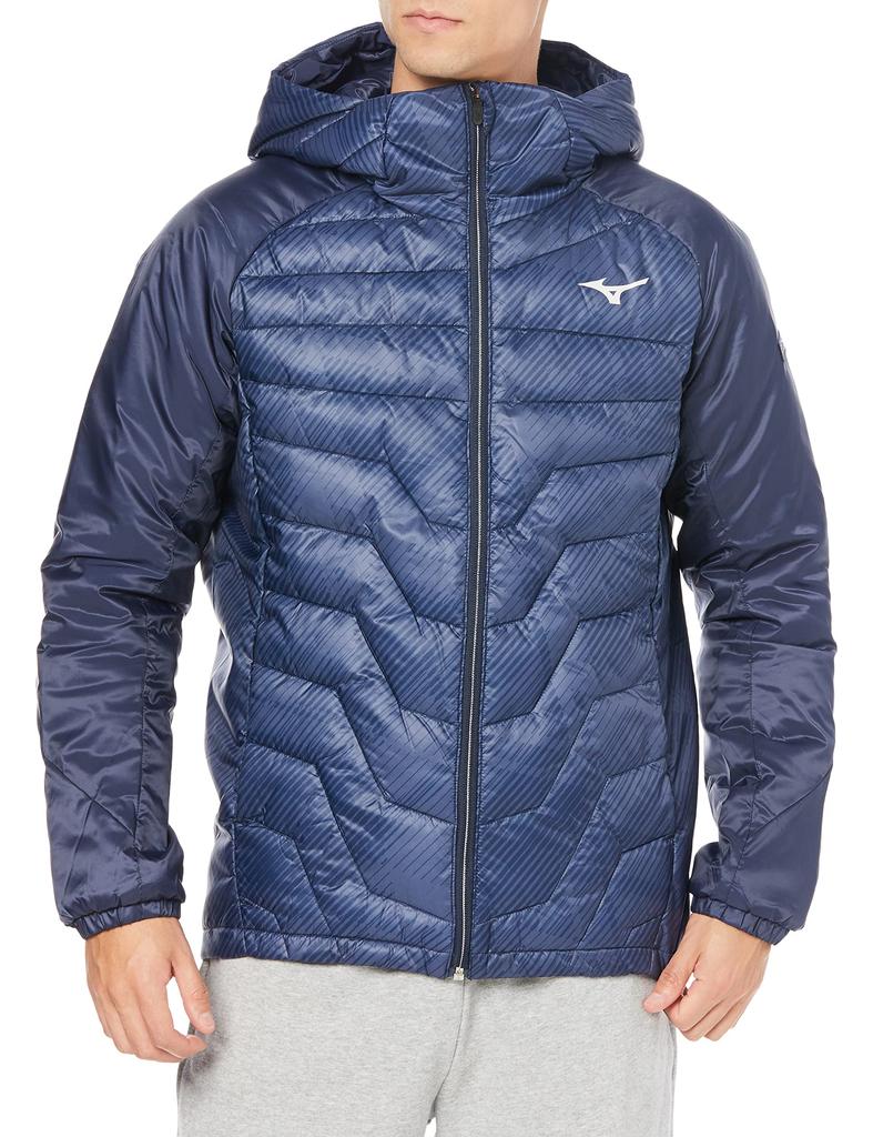 Tréninkové oblečení Tech Fill kabát Udržení tepla Absorpce vlhkosti Odpuzující teplo Odpuzující vodu 32ME2536 Noční modrá S [Mizuno] Pánské