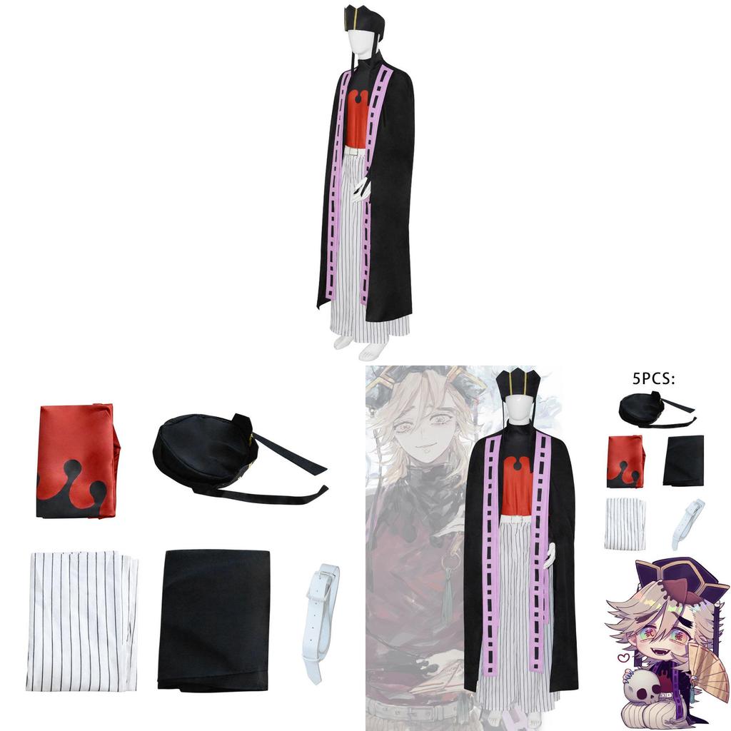 Demon Slayer Douma Zwölf Dämonen Cosplay Outfit Aus Polyester Für Anime-Conventions Und Events