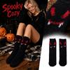 Unisex Halloween Lustige Dicke Warme Mittelhohe Socken für Herbst Winter - Neuartige Süße Socken