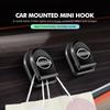 Car Seat Back Handbag Hook Storage Hanging Storage Fastener For Nissan Qashqai Juke Sentra Altima Versa Maxima Almera Rogue