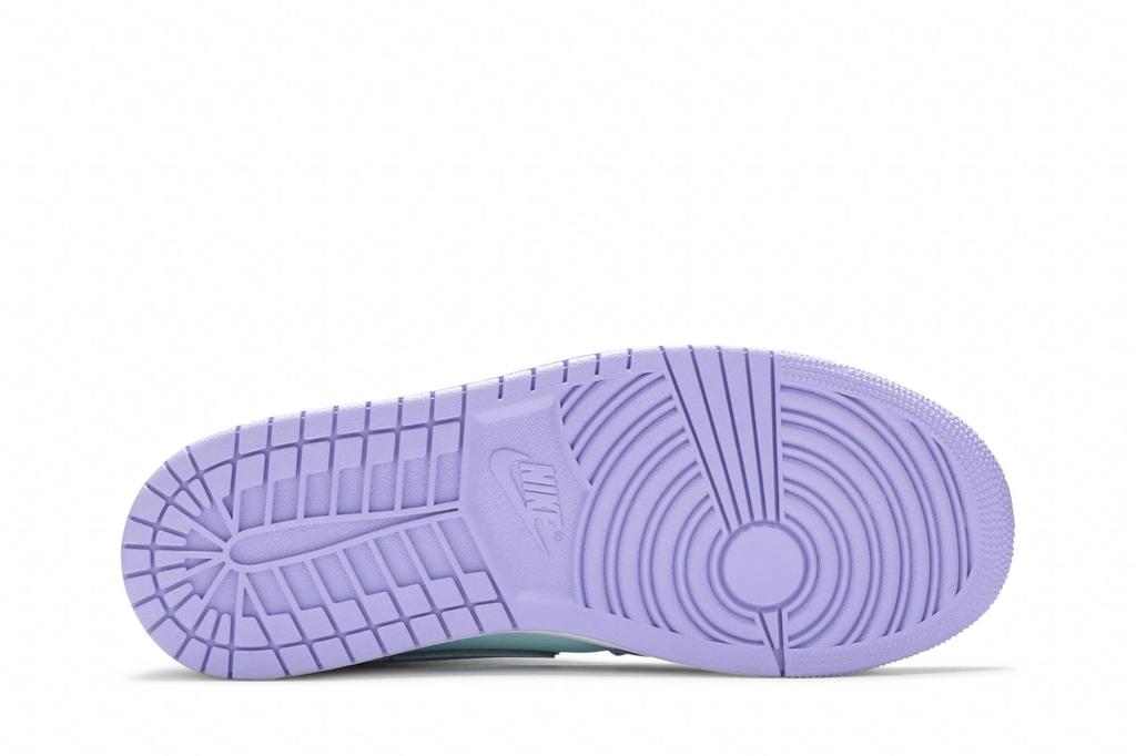 554724-500 Nike Air Jordan 1 Mid "Purple Aqua" (Unisex)