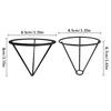 1/2/4Pcs Avocado Seed Starter Vase Holders Avocado Seed Growing Triangle Metal Stand Carrots, Sweet Potatoes Growing Stand