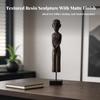 Human Figure Sculpture Contemporary Abstract Statue Minimalist for Entryway