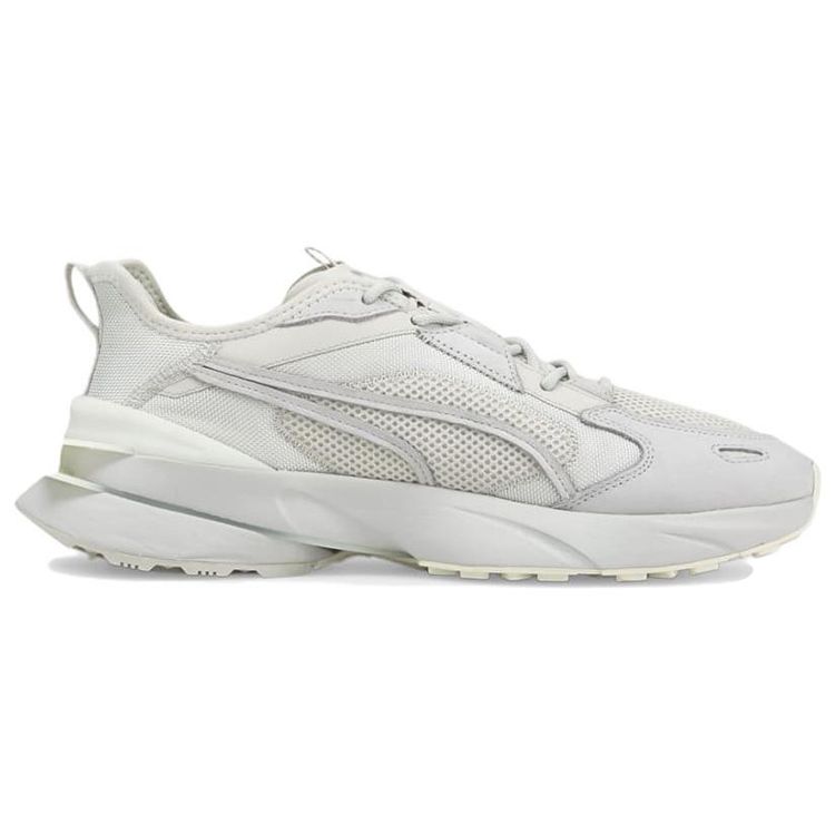 Puma Pwrframe Op-1 Fabric Pwrframe Op-1 Lth Athleisure Retro Sports Low-Top Lifestyle Shoes Unisex Sneakers Gray 384032-01