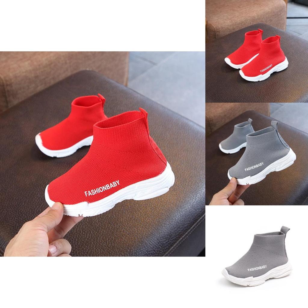 Lively Unisex Toddler Baby Boys Girls Solid Mesh Ankle Boots Sport Shoes Sneaker