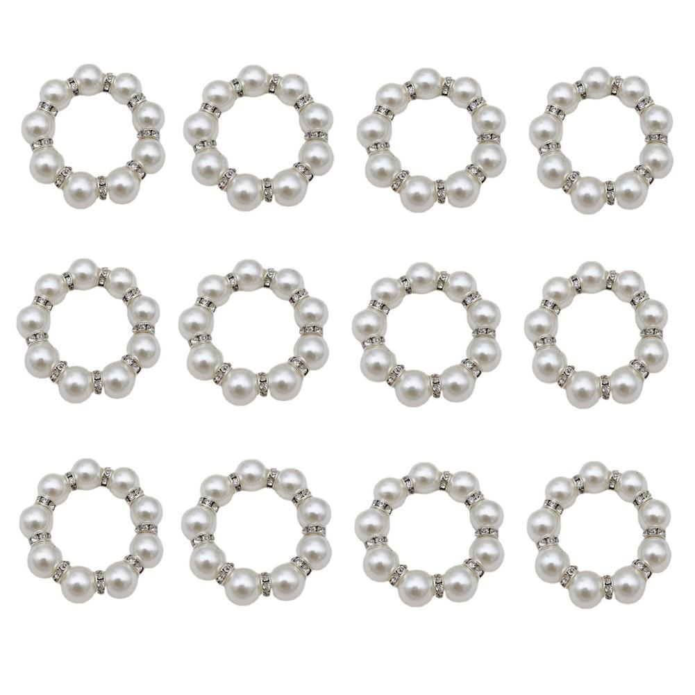 

Kitchen Napkin Rings Napkin Ring Wedding 12 Pcs/Set
