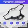 Wet Carbon Fiber Steering Wheel Trim for VW Golf 7 MK7, Passat B8, Tiguan MK2