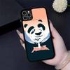 Film K-Kung-Fu P-Panda Cool Für IPhone 17 Air 16 E 15 14 13 12 11 Pro Max Plus PC Stoßfest TPU Hülle Für Magsafe Handyhülle