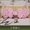 Bottone a disco, Bottone per cheongsam, Tessuto a mano con sette perline in stile etnico retrò, Invito di nozze, Accessori decorativi per bottoni per abbigliamento Tang per bambini