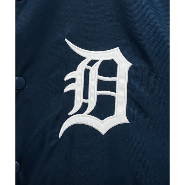 New Era FW25 MLB Authentic Stadium Jacket Series Detroit Tigers Loose Short Single-Breasted Casual Simple Long Sleeve Jacket Unisex jackets 14742072
