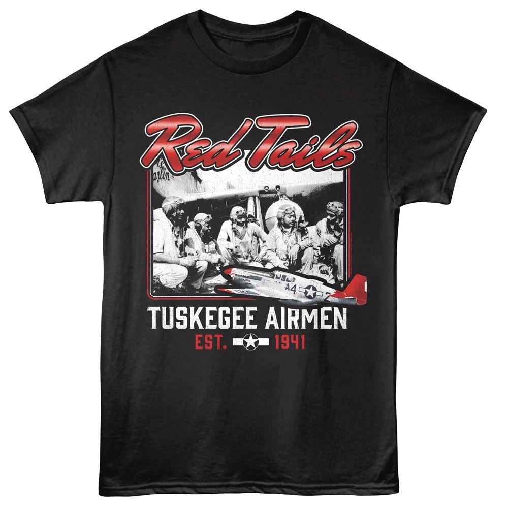 Tuskegee Airmen Red Tails Photo Men T Shirt L