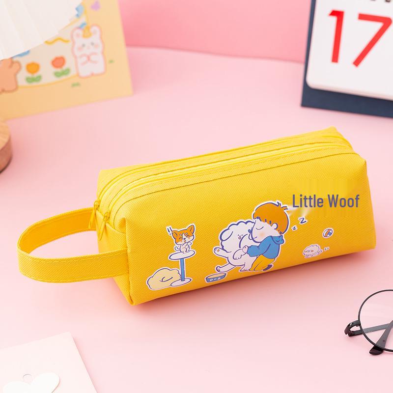Large Capacity Cute Cartoon Pencil Case for Women - Custom Logo Printing Available