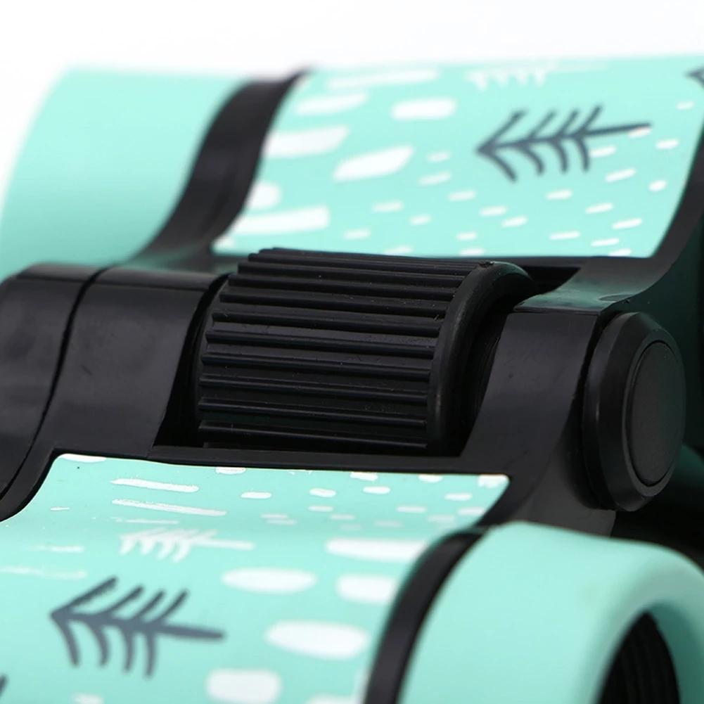 4x30 izable Fit Toy Binoculars For Kids Bird Watching Far And Near Educational Learning Hiking Childrens Outdoor Activity Play Toys