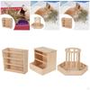 for , Feeding Trough, Easy Assembly, Compact Grass Holder, Feeder Guinea Pigs And Small Animals