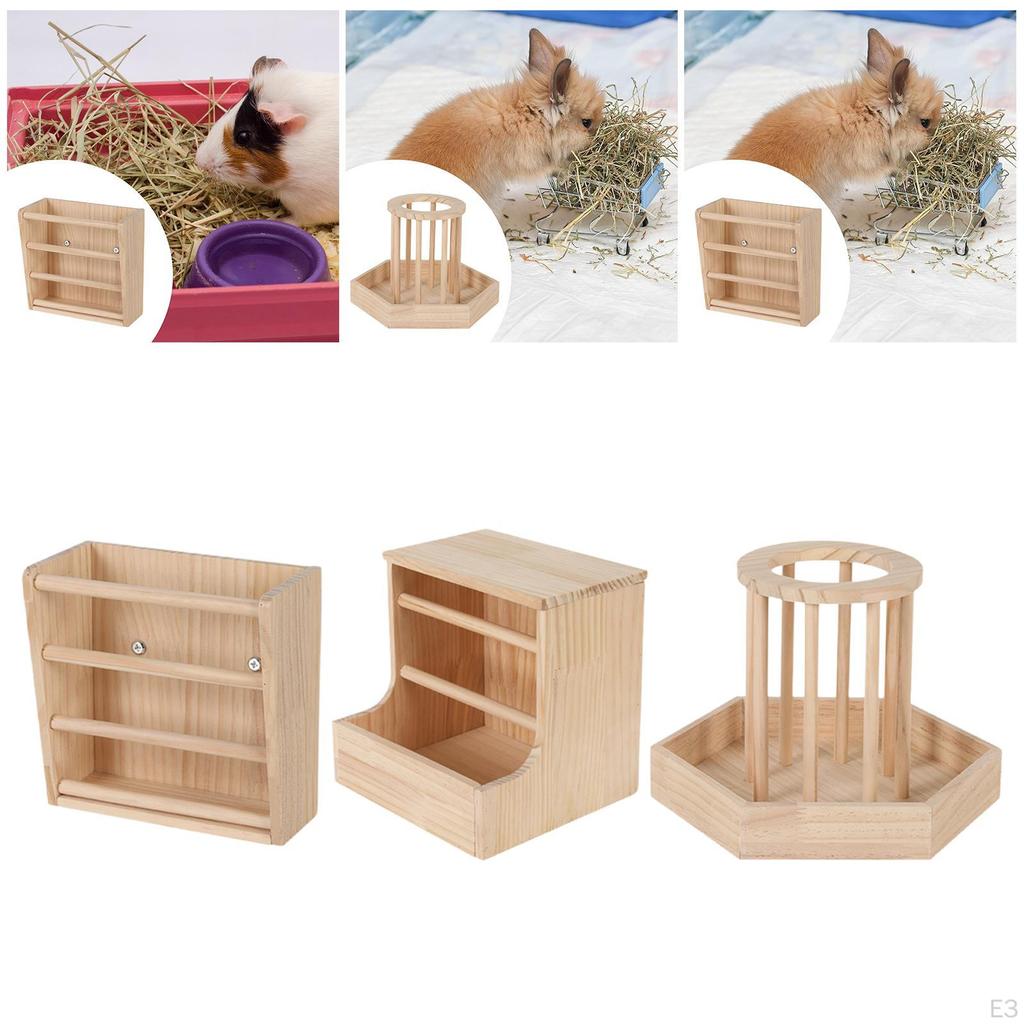 for , Feeding Trough, Easy Assembly, Compact Grass Holder, Feeder Guinea Pigs And Small Animals