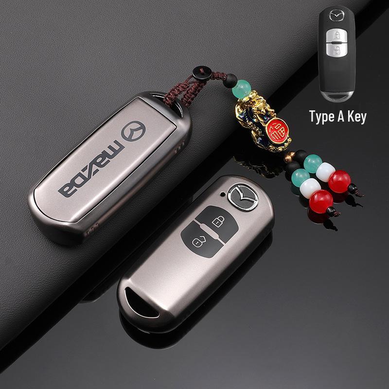 Husa cheie Mazda 3 Axela: Carcasă de protecție TPU transfrontalieră pentru CX5, CX4, Atenza.