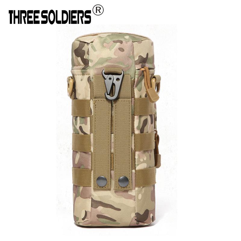 Insulated Tactical Water Bottle Pouch for Outdoor Travel and Cycling
