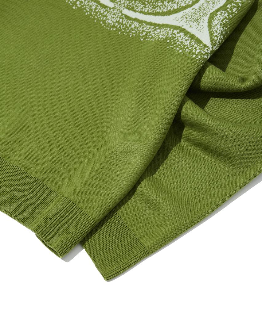 CRITIC Wormhole Noise Knit Green