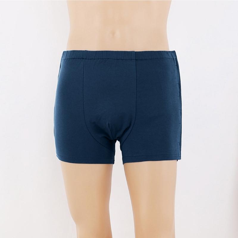 Pantaloncini Intimi Strappabili per Uomo Post-operatorio Boxer Adattivi Boxer da Incontinenza Riutilizzabili da Incollare