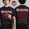 Scorpions Coming Home World Tour 2026 Merch Over 60 Years Of Scorpions Two Sided T-Shirt