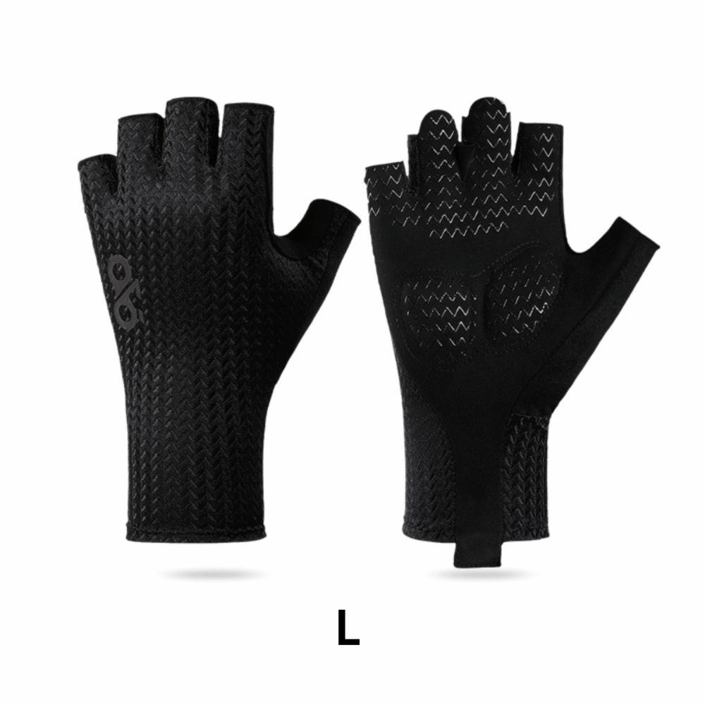 Atmungsaktive Fahrradhandschuhe Anti-Rutsch Rennradhandschuhe Sommer Halbfingerhandschuhe Kühlende Sportausrüstung