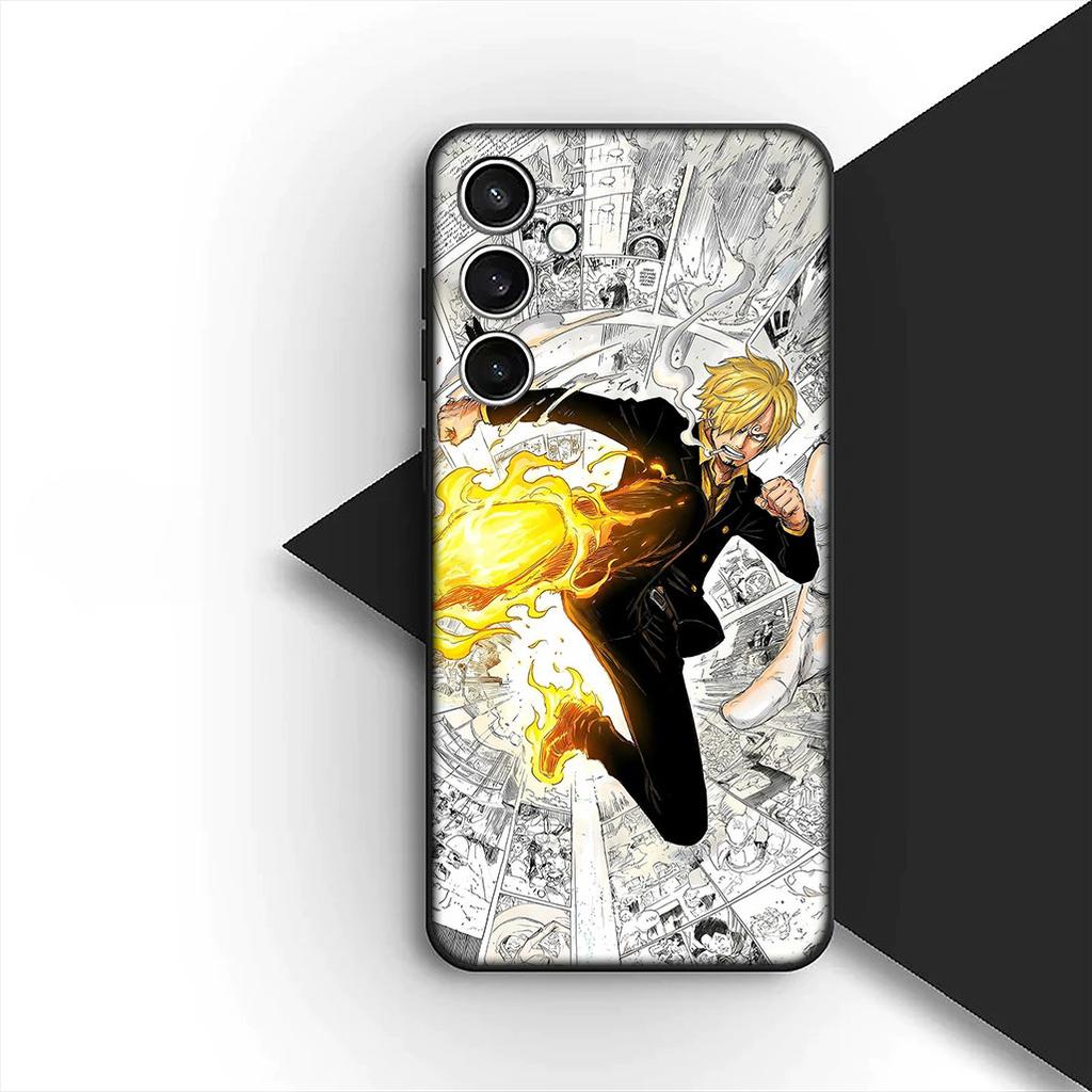 Cover for OPPO A80 A18 A16 A40 A17 A15 A38 A78 A79 A54 A57 A12 A60 5G 4G Casing Phone Case Roronoa Zoro Sanji One Piece Luffy