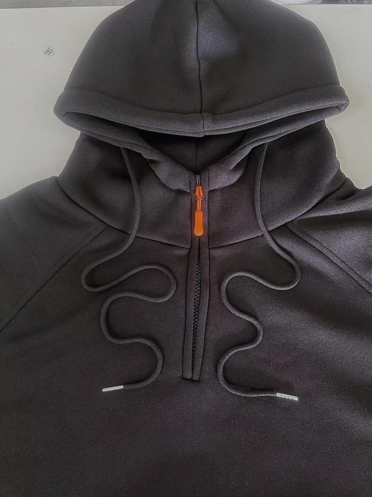 2024 Herren Kapuzenpullover mit mehreren Taschen und Reißverschluss - Frühling/Herbst Lässiger Sportpullover