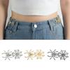 Spiderweb Shape Metal Fastening Button Detachable Pant Buttons Pin Crafts Waist Tightener Clothing Buckle Sewing Tool