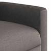 Massage Chair Taupe Fabric