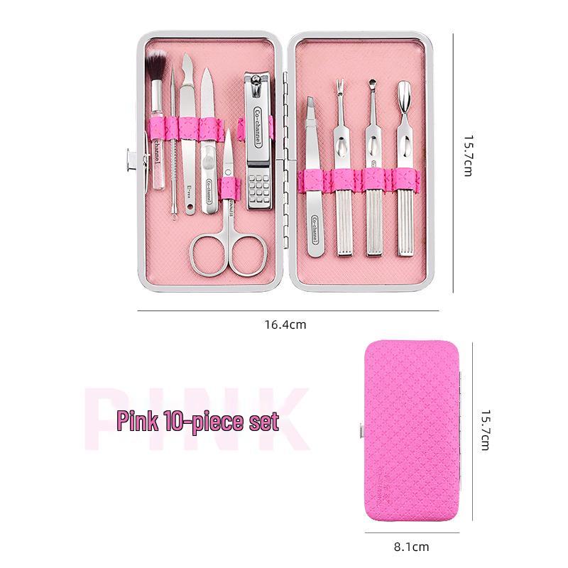 Nail Clipper Set with Leather Bag - Small Blemish