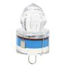5Pcs Fishing Lure Light Diamond Shape LED Corrosion Resistance Auto Open Flashing Bass Lure Light Blue