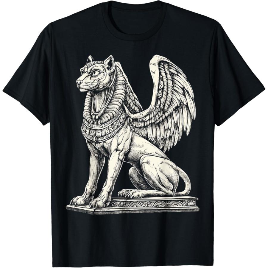 Сфинкс Мифический Мотив Фэнтези Арт Сфинкс Футболка(1) S