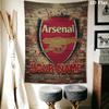 Arazzo da Parete Personalizzato Arsenal Appeso Estetico alla Parete Coperta in Tessuto Stampato Arazzi Decorativi per Camera da Letto Soggiorno Decorazioni per la Casa
