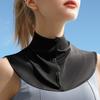 Lightweight Neck Scarf Breathable Ice Silk Scarf Fashion Sunscreen Shawl  Summer