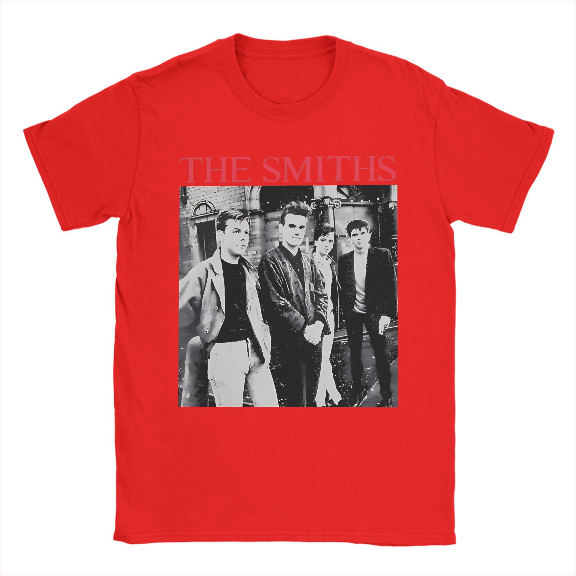 Unisex The Best Of Legendary Music Rock The Smiths Morrissey T Shirt Pure Cotton Clothing Crazy Short Sleeve O Neck Tee S