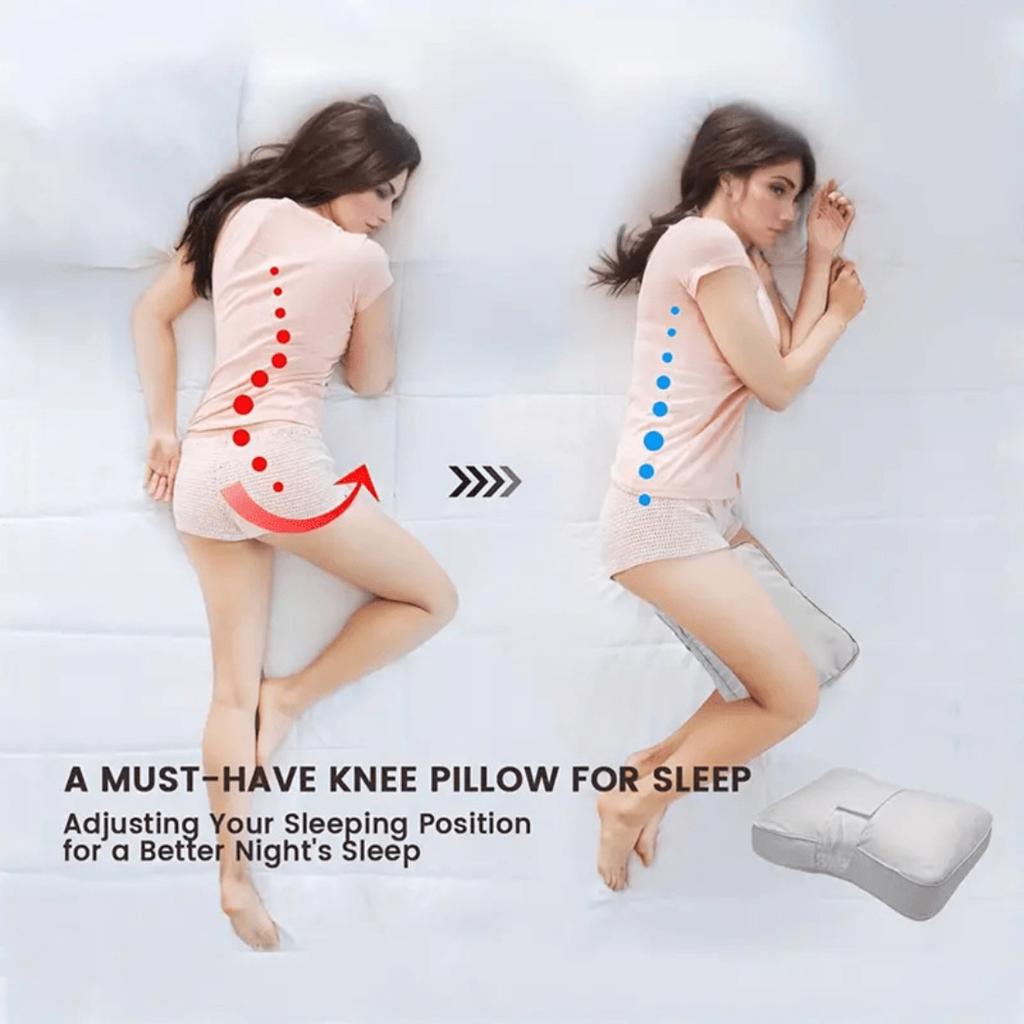 New Side Sleeper Leg Pillow, Adjustable Soft Leg Cushion To Reduce Friction Between Legs Ideal Comfort Sleeping Gift For Daily Use