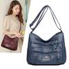 Multi-compartment Simple All-match Middle-aged and Elderly Mother's Large-capacity Casual Shoulder Crossbody Bag