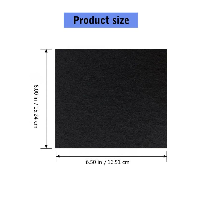 6 Pack Cats Litter Box Odor Filter Pad Eliminators for Automatic Cleaning Systems Long Time Deodorizer