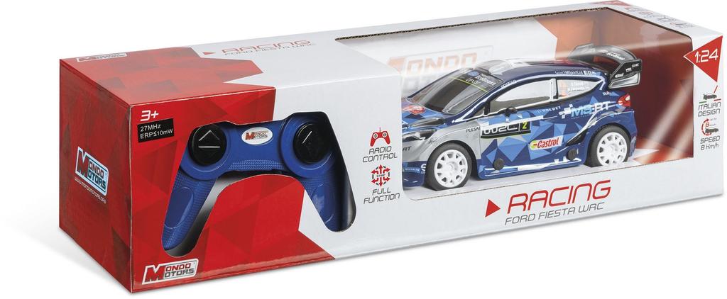 Voiture télécommandée - MONDO MOTORS - Ford Fiesta WRC - Echelle 1:24