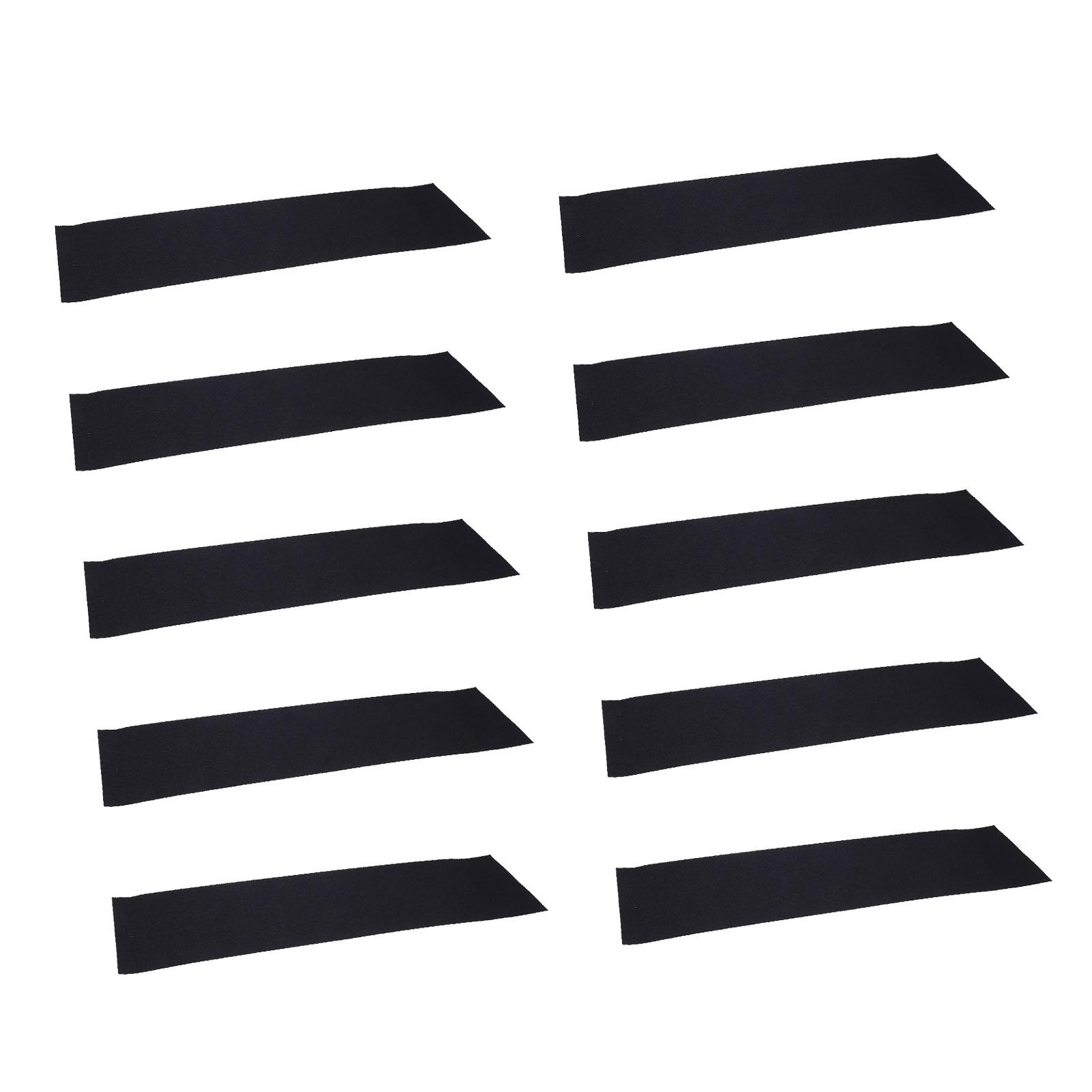 

10 листов шкурки для скейтборда, нескользящая шкурка для скейтборда, лист для самоката, лонгборда 81 см для