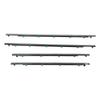 4pcs Window Moulding Trim 72410 SWA A01 Car Outer Weatherstrip for CR?V 2007 to 2011