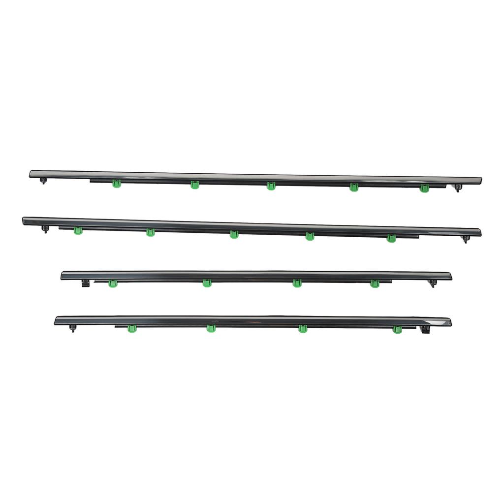 4pcs Window Moulding Trim 72410 SWA A01 Car Outer Weatherstrip for CR?V 2007 to 2011