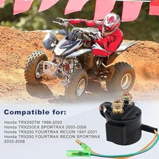 Solenoid Relay for TRX250 Fourtrax Recon 250 1997-2001/TRX350 Fourtrax 350 19