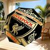 Liverpool F.C Print Automatic Open Close Umbrella, Portable Foldable Umbrella, for Outdoor Commute Camping Trip, Ideal Birthday Gift
