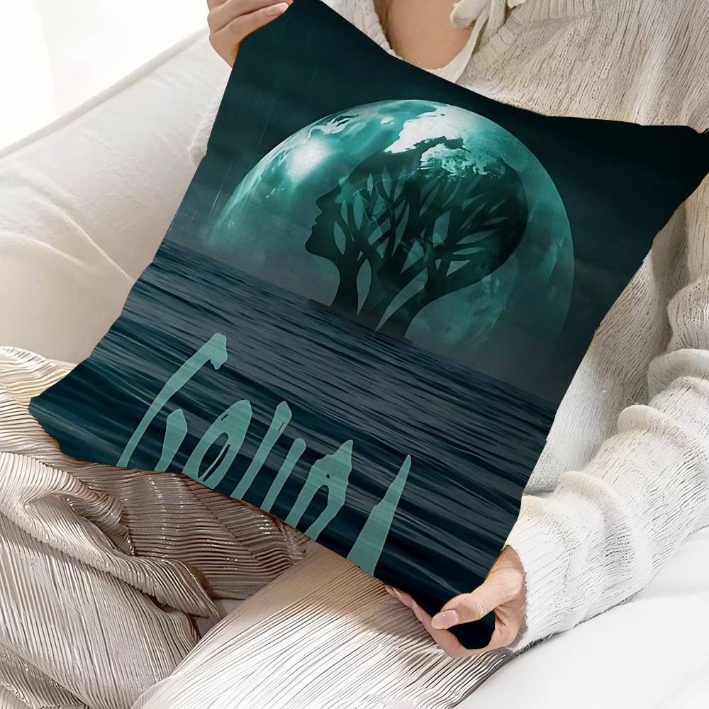 G-Gojira Band Pillow Gift Home Office Decoration Bedroom Sofa Car Cushion Cover Case 45x45