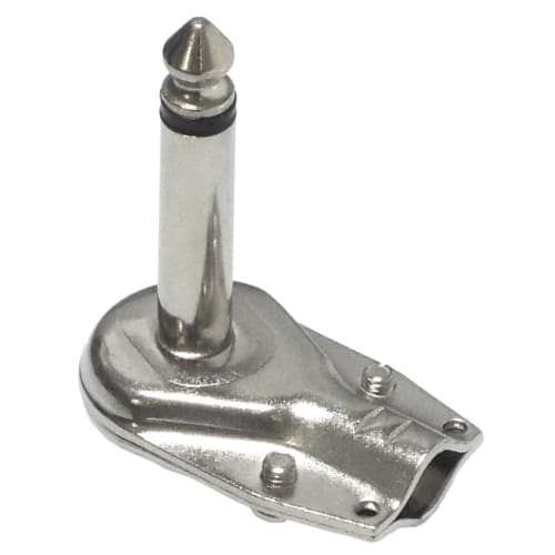 KAUMO Mono Phone Plug L-Shaped Patch Cable DIY Kit (Set of 2)