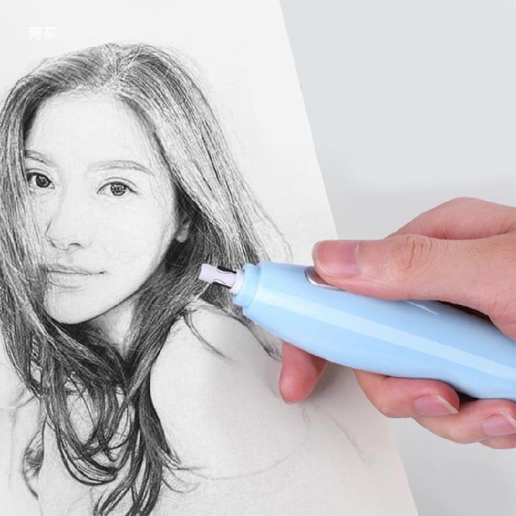 Artist Electric Eraser with 16 Refills Automatic Electric Eraser Portable Pencil Eraser Set for Sketching and Drafting
