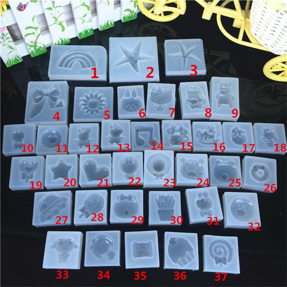 3D Cookie Cake Tray Silicone Mold Resin Drop Silicone Mold for DIY Party Dessert Muffin Biscuit Embossing Mould Box Christmas